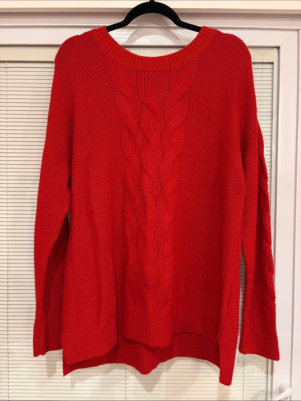 St. John’s Bay Red Sweater Size XL